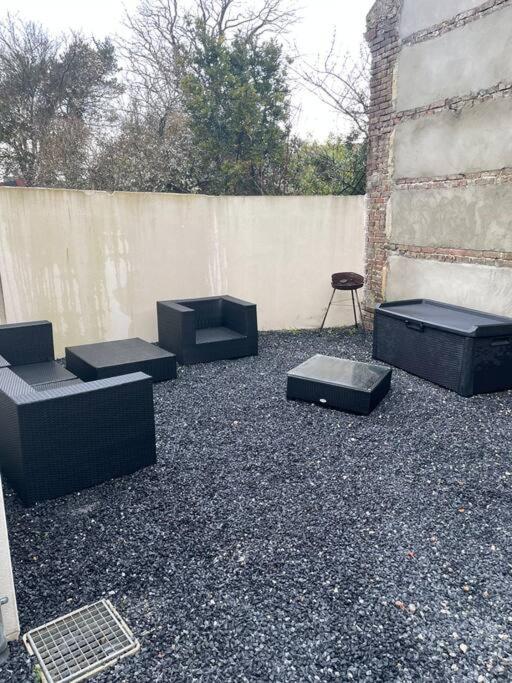 Ferienwohnung Le Crotoy En Noir Et Bois Exterior foto